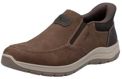 Rieker Homme 03655 Mocassin, Marron, 44 EU