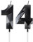 mciskin Black 14th Birthday Candles, 3D Number 14 Candles for Cake, Girls Boys 14th Birthday Decorations,Pearl Black Candle Cake Topper Decorations for Birthday Party Weddings Anniversary Supplies