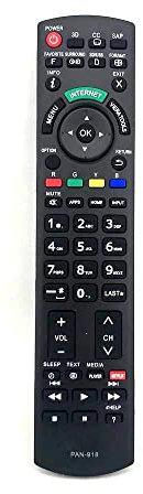 Remote Control PAN-918 Suitable For PANASONIC NETFLIX 3D 32 - 85 TV Remote Control Used For N2QAYB000485