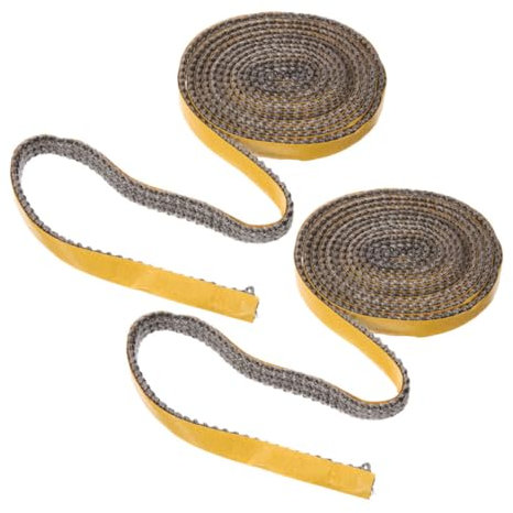 Garneck 2pcs Stove Gasket Tape Self-Adhesive Fiberglass Seal for Oven Door Seal Glue