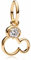 MSPOVOF Goldene Maus Charms S925 Sterling Silber Charms Perle für Armbänder und Halsketten für Weihnachten Geburtstag Frauen Schmuck Geschenk