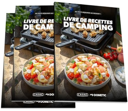 Cadac - Livre de Recettes de Camping - Livre de Recettes - Recettes de Camping - Accessoires de grillades pour Le Camping - Camping - Les incontournables du Barbecue