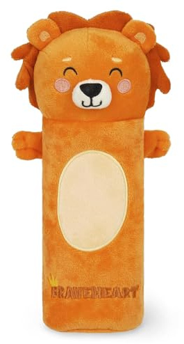 Legami - Super weiches Federmäppchen, Lion-Motiv, weiches Federmäppchen, Karton mit Malvorlage inklusive, 100% Polyester, Super Soft Pencil Case.