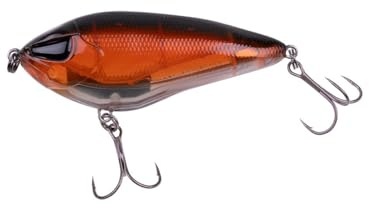 ZECK - Hardbait, Kunstköder, Jerkbait - Rogue Glider 8 cm | 1 m S - Motoroil