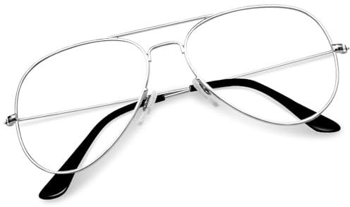 KANASTAL Oversized Blue Light Blocking Glasses for Computer Screen UV400 | Large Metal Frame, Lightweight Comfort, Ideal for Work, Gaming, Studying & Everyday Screen Use