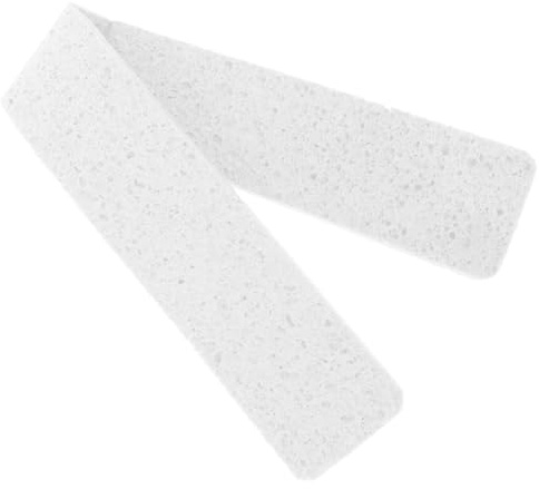 POPETPOP Water Absorbent Sponge Strip 59x7x1.5cm White, Non-Slip Kitchen Sink Mat for Soap and Drainage, Household Desktop Absorbent Pad for Bathroom Countertop Drying