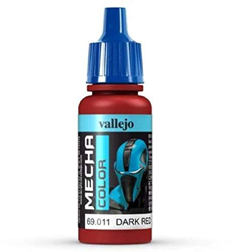 Vallejo 17ml AV Mecha Color Acrylique Aérographe Couleur - Rouge Foncé
