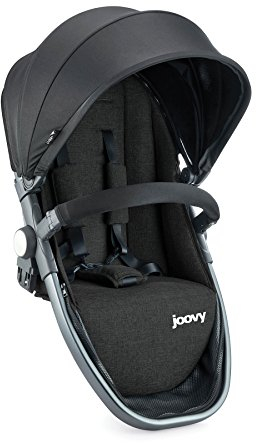 Joovy 9077 Qool Second Seat - Black Melange, Schwarz