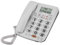 Schnurgebundenes Telefon,Festnetz Telefon mit Freisprecheinrichtung und Anrufer-ID, Schnurgebundenes Telefon mit 2 Leitungen klarer Ton für Heim/Büro/Hotel