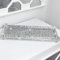 Touch of Vogue® diamond crushed Tray Trimmings Crystal Filled Diamond Kitchen Silver
