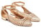 GIOSEPPO Women's dell Ballet Flat, Gold, 6 UK