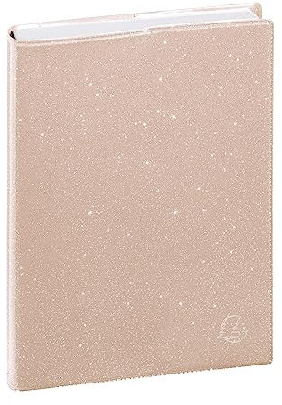 Exacompta - 1845018E - Agenda journalier Forum Eden - 12 x 17 cm - Août 2025 à juillet 2026 - Coloris rose