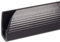 Klemmschienen zum Binden von Dokumenten, ohne Lochungen, schwarz, 4 mm, 100 Stück, für bis zu 15 Blatt