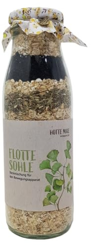 Hotte Maxe Backmischung Flotte Sohle für Pferde - Leckerlie-Backmischung für den Bewegungsapparat, 500ml Flasche