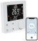 Qiumi Smart Wifi termostato aria condizionata con schermo LCD a 2 tubi, con schermo LCD a colori, funziona con Alexa Google Home, 95 ~ 240 V AC
