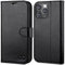 OCASE Custodia iPhone per 14 Pro, Interno TPU Antiurto Portafoglio [RFID Blocking] [Carta Fessura] [Supporto Stand] Custodie in Pelle per iPhone 14 Pro (6,1 Pollici) - Nero