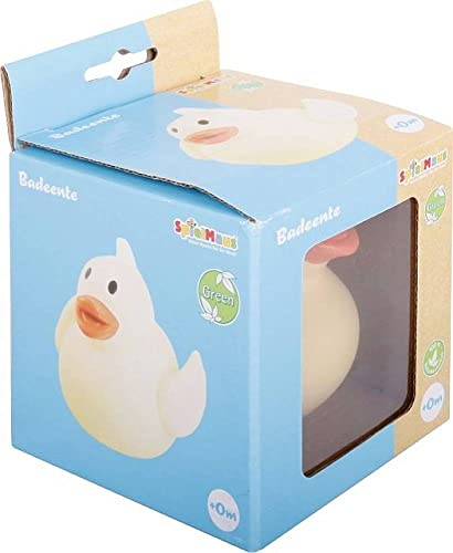 SpiielMaus Kautschuk Badeente 9,7x10x9,7cm