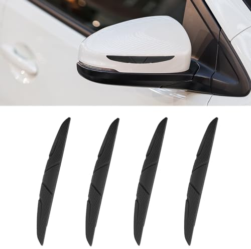FANNAS 4 Stück Hochwertiger Türkantenschutz Auto Aufkleber Autotür Kantenschutz Auto Türkantenschutz Nicht Markierende Aufkleber,Schwarz Antikollisionsschutzstreifen,Kratzer und Stöße Vermeiden
