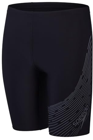 Speedo Jungen Medley Logo Jammer | Kids Swim Practice | Technical Fabric | Athletic Design Badehose