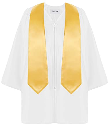 UnoSheng Juego de mopa para bebé 2021, abrigo para niños, gorra, preescolar, graduación de la escuela secundaria, trajes y juego de camiseta imprimible, Blanco, 33 cm