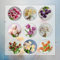 2 Pcs Tulpenzwiebeln Mischung, Tulpen Zwiebeln, Blumenzwiebeln Mehrjährig Winterhart, Frühlingsblumen Wildtulpen Zwiebeln - Tulipa Gesneriana - Nachhaltige Geschenke, Pflanzen Deko