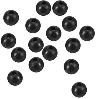 PATIKIL Fishing Beads, Soft Plastic Round Rubber Fishing Bait Eggs Rig Beads Tackle Lures Accessories with Storage Box