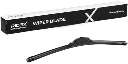 RIDEX Scheibenwischer Wischblatt Stück mit Spoiler Vorne Länge: 450mm Flachbalkenwischblatt Kompatibel mit VW Golf 7 Schrägheck 5G1, BQ1, BE1, BE2 298W16978