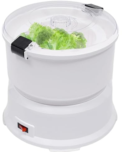 Lakenbroade 85W Electric Potato Peeler, Potato Peelers Commercial, Electric Potato Peeler Commercial, One-button Drive Automatic Peeler Spinner for Kitchen