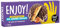 Feel FIT Enjoy! Peanut & Caramel Biscuits à la crème de caramel et aux cacahuètes au chocolat au lait, sans sucre ajouté et sans huile de palme 100 g