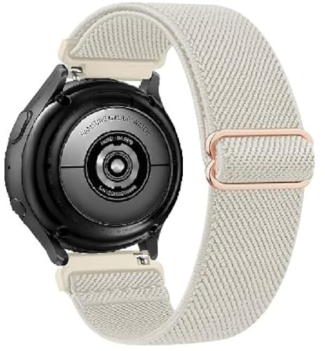 FYISWHO Elástico Nylon Pulsera de Repuesto para Huawei Watch GT 2 42mm/GT 3 42mm/3 Pro 43mm/Watch2, 20mm Deporte Brazalete Correa para Honor Watch ES