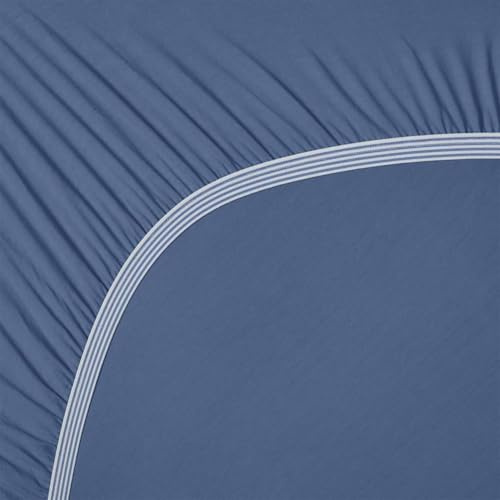 Pip Studio Spannbettlaken Royal Nights Blau 140x200/220cm