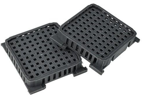 vhbw 2x Filter kompatibel mit Liebherr IRBd 4151-20A | IRBd 4171-20A, IRBd 4520-20A, IRBd 4521-20A Kühlschrank - Aktivkohlefilter