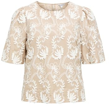 Object Female Bluse Bestickte | Blouse