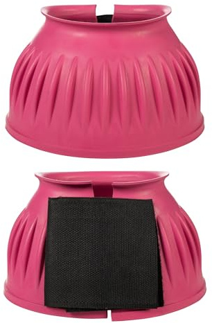 HKM Atlanta Gummi Springglocken, Pink, XXL