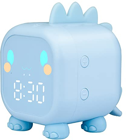 Ayybboo Digitaler Kinderwecker für Jungen Und Mädchen 4–16 Jahre | Multifunktionaler Wecker Kinder mit Bunten Lichtern und Schlummerfunktion,Geeignet für Schlafzimmer, Kinderzimmer, Schulzeit