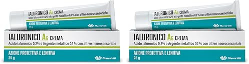 Marco Viti - Marco Viti Ialuronico AG Crema Protettiva e Lenitiva 25gr - 949970673 (Confezione da 2)