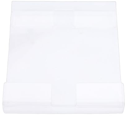 Sorandy Treadmill Tablet Holder, Clear Acrylic Reading Rack, Exercise Bike Mount with Universal Compatibility, Ideal for Tablet, Phone, Magazines & Books, 7.09x6.30x1.18in