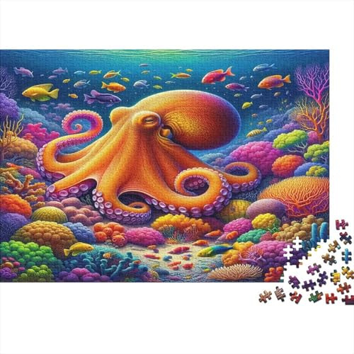 Ozean Krake Koralle 1000pcs Puzzle Für Erwachsene Geschenk