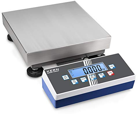 Kern EOC 10K-4 Plattformwaage Feinanzeige 2 Zonen mit Auswertungsgerät Flip/Flop Wiegebereich 6kg / 15kg Ablesbarkeit 0,2g / 0,5g Wiegeplatte: Edelstahl
