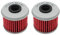 Cyleto Filtro Olio per Honda CRF450R CRF 450 Crf 450R 2002-2016 R CRF450 x Crf 450 x 2005 2006 2007 2008 2009 2012 2013 2014 2015 2016