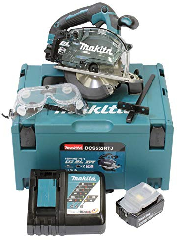 Makita DCS553RTJ Akku-Metallhandkreissäge 18, 0V