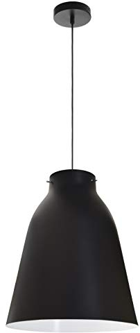 EXO lighting - Pendelleuchte OLIVIA, schwarz, E27-Fassung, Aluminium, konisches Design, ideal für Theken, Arbeitsplatten, Kücheninseln oder Wohnräume.