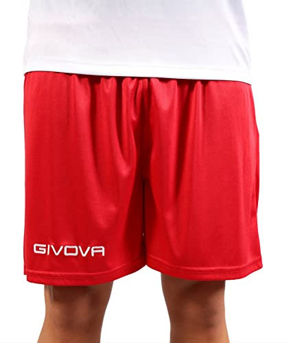 GIVOVA Short Capo Pantalón Corto, Rojo, M Unisex