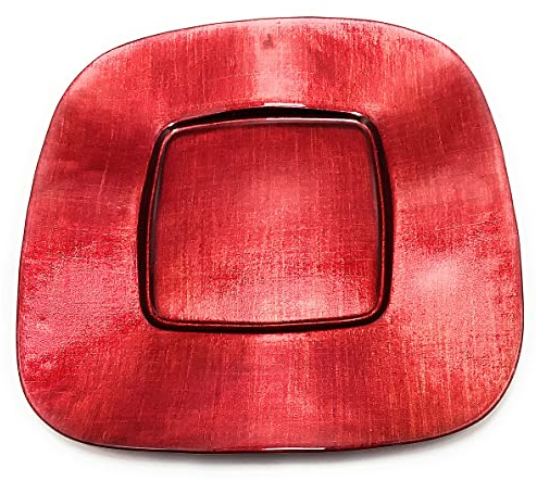 Vassoio quadro shine cm34 rosso cod 416-0335-00022