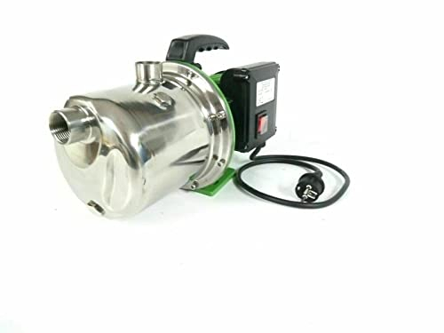 CHM GmbH® Gartenpumpe Edelstahl 1300 Watt 5,5 Bar 5400 L/h Pumpe Hauswasserwerk