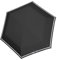 Knirps Kinder-Taschenschirm Rookie Reflective mit Reflexborte - Black