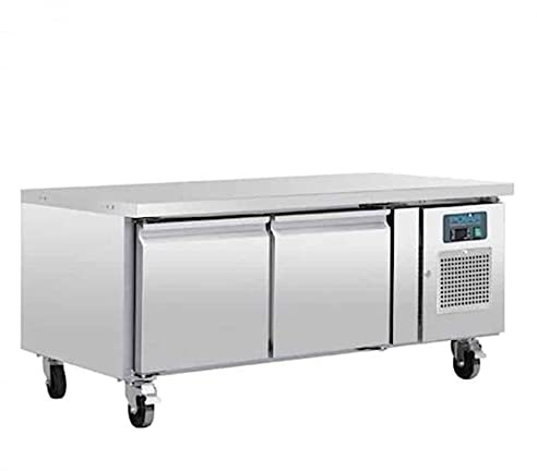Polar U-Series Double Door Chef Base Fridge