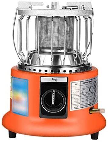 JOJAN Chauffage Au Gaz Portable, Réchaud De Camping, Réchauffeur À Gaz, Chauffage Extérieur, Chauffage De Camping en Plein Air, avec Tuyau Et Poignée Pratique