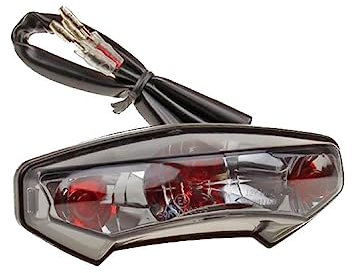 Streetparts24 LED Rücklicht Kennzeichenbeleuchtung 3-LEDs E-Geprüft Universal passend für Roller und Motorrad