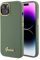 Guess Cover for iPhone 15 Back Cover case - Script Metal Logo & Frame -Cover for Apple iPhone 15 Original Guess (Kaki)